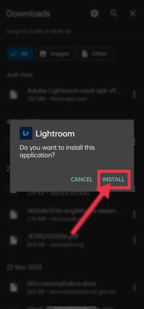 Lightroom Mod Apk