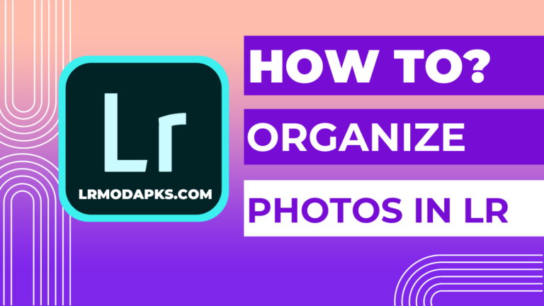 organize photos in lightroom